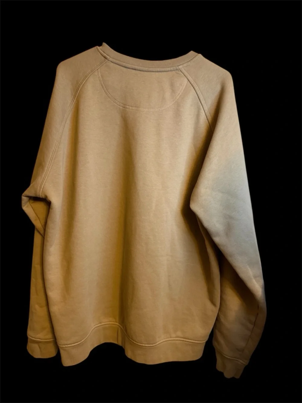 Adidas Men's Beige Crewneck Sweater